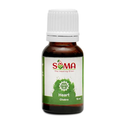 Image of Essential Oil | Aroms Oil | 15 ML | Oil for 7 Chakra | Heart Chakra Oil | Best for Aromatherapy | Helps in concentration & meditation | Pack of 1 |