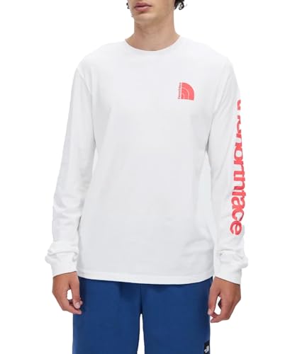 m[XtFCX TVc Y  eB[Vc gbvX Jbg\[ UEm[XEtFCX THE NORTH FACE (S, White-Coral) [sAi]