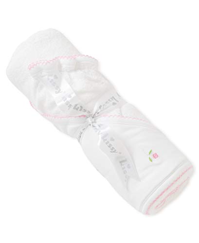 Image of Kissy Kissy Baby Girls Garden Roses Terry Cloth Towel with Mitt