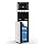 Manastin Bottom Loading Water Cooler Dispenser for 3-5 Gallon Bottles, Stainless Steel Water Cooler with 3 Temperature Settings - Hot, Cold & Room Water, Ideal Design for Home & Office, Pure Black