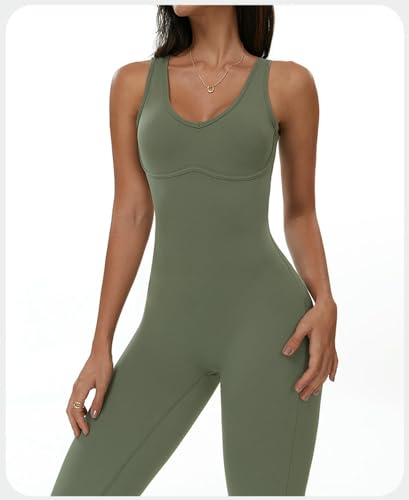 Ropa de yoga para mujer que levanta la cadera con corte acampanado verde s 6