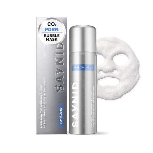 SAYNID PDRN Revitalizing CO2 Bubble Serum Mask | Fast-Absorbing Bubble Texture | Instant Glow Skin Barrier Repair & Deep Hydration