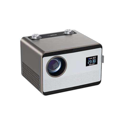 Image of TOPTRO M8 Android Projector for Home 4K Voice Remote Google Widevine L1 Cerified 7900 Lumens Premium Audio Bluetooth YouTube BuiltIn Apps WiFi Display 8K Decode Mini Projector Portable Projector