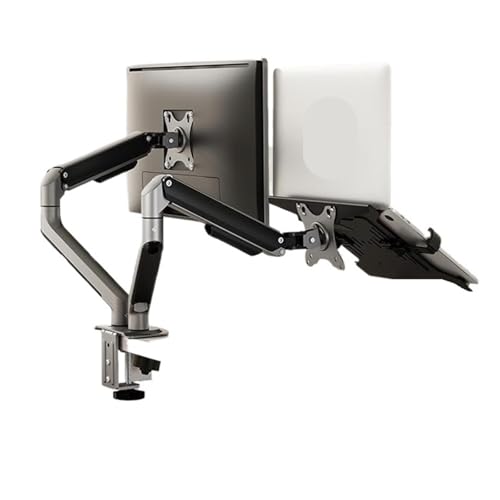 Support moniteur double écran pour corriger la posture et libérer de la place