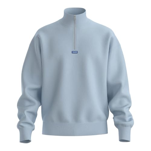 HUGO Neeler 10249110 01, Sudadera Hombre, Open Blue487,