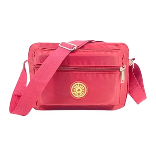 Image of MOMISY Women Mobile Messenger cellphone Bag Ladies Nylon Shoulder Cross Body Long Strap for College, Outing, Travelling, Work