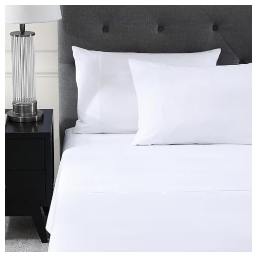 Pure Parima Hotel Collection Ultra Percale Sheet Set, 100% ELS Giza Egyptian Cotton, All Natural, Flat, Fitted, and 2 Pillow Cases (White, Queen)