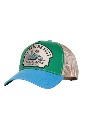Gorra Trucker King Kerosin Born to Be Fast de malla ajustable con visera para hombre