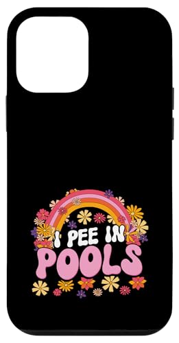I Pee in Pools Funny Graphic Coque pour iPhone 12 Mini