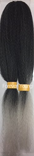 OUTRE 24'' Ombre Kanekalon Jumbo Braiding Hair African Braids Extensions (2T1B/60)