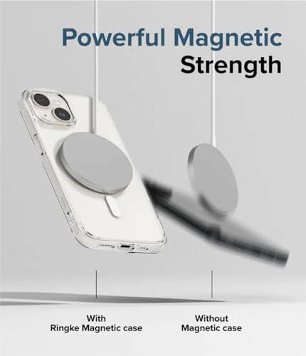 Image of Magnetic Transparent case with Compatible with iPhone 14plus (iPhone 14plus)