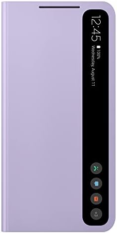 Samsung Galaxy S21 FE Smart Clear View Cover - Samsung Original Case - Graphite