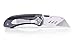 KompaktGear Utility Knife – Box Cutter Knife Heavy Duty Razor Knife Premium Cutter with Holster Lightweight Aluminum Razor Knife Multifunctional Retractable Cutter with Replacement Blades
