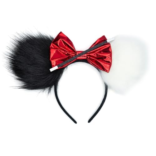 BPNHNA Halloween Mouse Ears Headband Pumpkin Spider Bat Witch Hairband