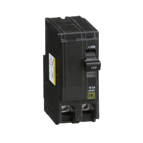 QO2100CP - Mini Circuit Breaker, QO, 100A, 2 Pole, 120/240VAC, 10kA, Plug in, Consumer Pack