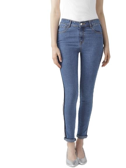 Image of Hubberholme Women Blue Jeans 9304