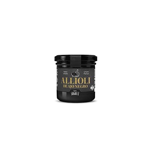 Allioli de Ajo Negro - Familia Suarez - Tarro 135 gr