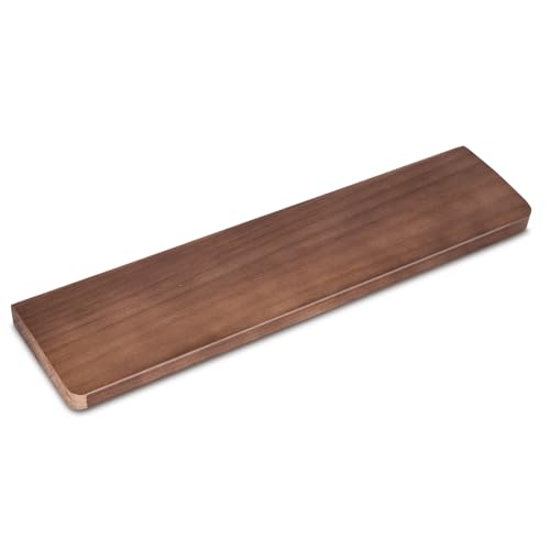 Wooden Wrist Rest Pad, Keyboards Wrist Rest, Keyboard Wrist Rest Pad Works for Most Keyboards, Wrist...