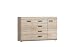 Produktbild Furniture24 Kommode LINK, Wohnzimmerschrank, Sideboard mit 2 Türen und 4 Schubladen