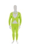 Morphsuits Fluro Tux Green XXL, Green / White, XX-Large