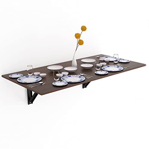 BLUEWUD-Hemming-Engineered-Wood-Wall-Mount-Folding-Dining-Table-4-Seater-Wenge