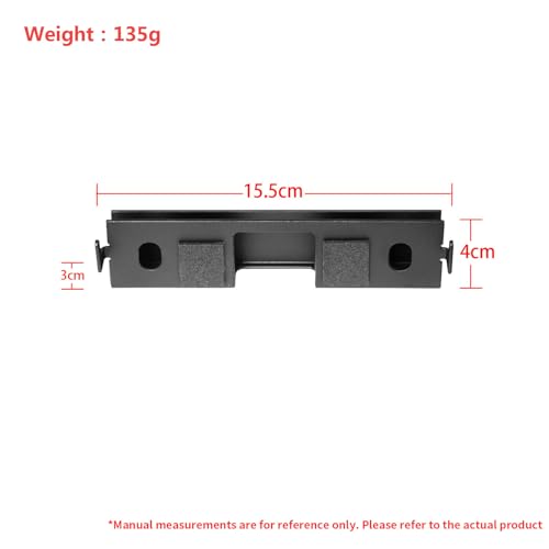 Center Channel Speaker Wall Mount Bracket, Metal Wall Hanging Bracket, Soundbar Wall Mount Bracket Replacement for Bose OmniJewel Lifestyle 650 Home Entertainment System (Black) 4 31vqfzDq8XL