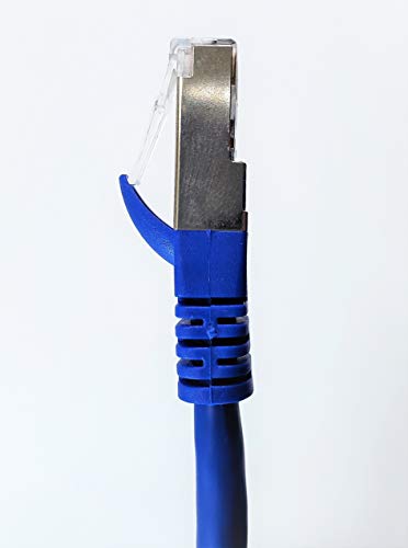 MICRO CONNECTORS cable Ethernet Cat7 SFTP 10 pies RJ45 miniatura 5