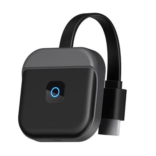 Stick TV 5G adaptateur écran projecteur sans WiFi récepteur vidéo noir 1080P