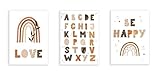 Photo Gallery boho alphabet rainbow quote leaves sweet nursery poster wall art bambini tela pittura stampa immagine camera bambini arredamento casa nessuna cornice Photo Gallery boho alphabet rainbow quote leaves sweet nursery poster wall art bambini tela pittura stampa immagine camera bambini arredamento casa nessuna cornice