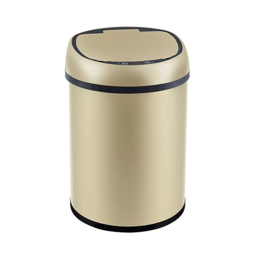 Bathroom Trash Cans Lids Touchless Garbage Can Motion Sensor Waste Bin Wastebasket for Kitchen(29cm) image 2