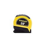 Stanley STHT30825 LeverLock Tape Rules, 1' x 25', Yellow (Pack of 4)