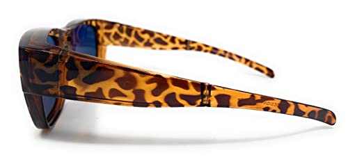 The Trendsetter Folding Fit Over Glasses, OTG, Polarized Unisex Wrap-Around Sunglasses for Men and Women2