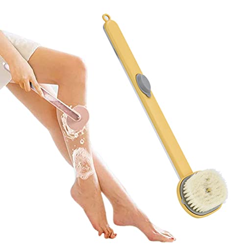 CeFurisy Schwanhaus Abnehmbare Rückenbürste Abnehmbarer Badebürste Langstieligen Bürste Peelingbürste zum Entfernen Abgestorbener Haut Cover