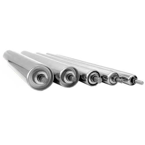 Rouleaux de convoyeur longueur 100 a 1000 mm lot de 5 pour scies a table et manutention