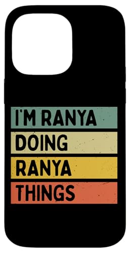I'm Ranya Doing Ranya Things �ʔ������� �X�}�z�P�[�X iPhone 14 Pro Max �p