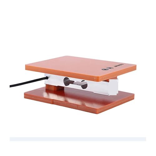 Sensor de celda de carga, Indicador De Pantalla + Célula Carga Un Solo Punto, Electrónica Viga Corte En Voladizo, Fuerza, Peso Y Presión: 6 Kg, 10, 20, 40, 80 para kit de báscula casera(Plank)
