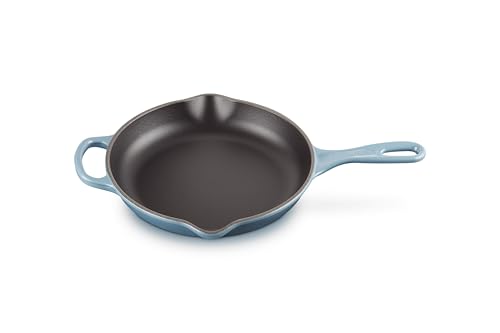 LE CREUSET Sartén skillet redonda de hierro fundido, Ø 23 cm, Chambray, 20182234340422