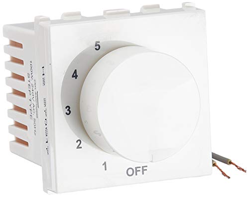 Image of Anchor by Panasonic 66503 100W, Step Fan Regulator, (ISI), 2Modular (White, Pack of 5)