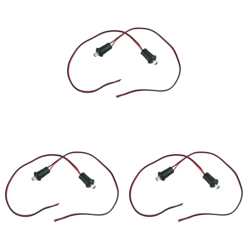 Evita robos con esta alarma falsa de coche de 6 piezas y luz LED de 12V para tablero