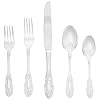 Wallace Dutchess 65-Piece Stainless Steel Flatware Set, Service for 12, Silver