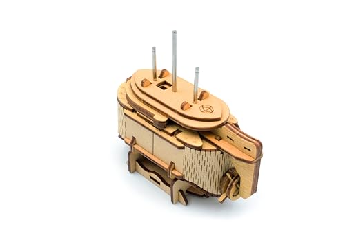 PUZZLE POTATO - Tesla’s Boot - Escape Room Spiel - Puzzle Box - Knobelspiel für Erwachsene - Brainteaser Geschenkbox