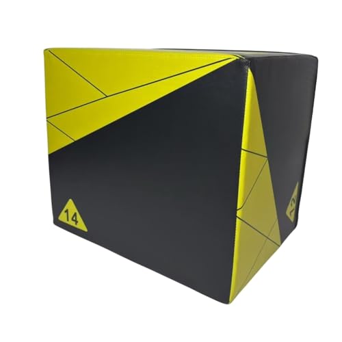 YIJU 3 in 1 Plyometric Jump Box, Step Box 12in 14in 16in, Heavy Duty Jump Platform for Workout, Mma, Conditioning Fitness Training