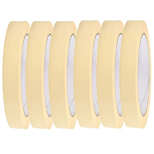 Variety Canvas 6 Pieces 10 Meter 12mm / 0.5" Inch, Masking Tape for Canvas Painting, Acrylic & Oil Paintings (B099WTVMF1) Amazon Price History, Amazon Price Tracker