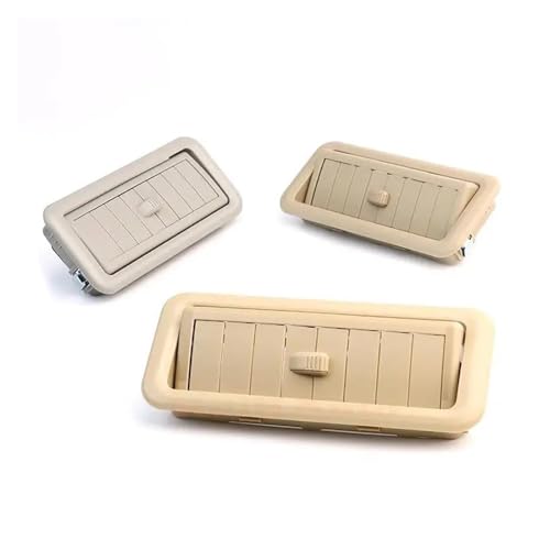 車用ダッシュボードエアベント に適合する ランドクルーザー200 に適合する プラド に適合する レクサス LX570 RX450 460用 ルーフベントグリル 88570-60141 88570-60151 車内換気グリル(Beige A)