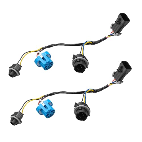 2PCS Headlight Wiring Harness 645-205 22740620 22740621- Direct Fit for Chevy Cobalt 2005-2009 and Pontiac G4/G5 Pursuit