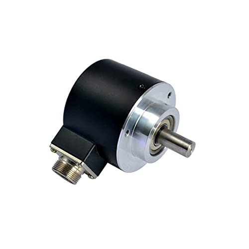 58mm Outer Diameter 10mm Optical Incremental Rotary Encoder 200ppr 5V line Driver with Socket