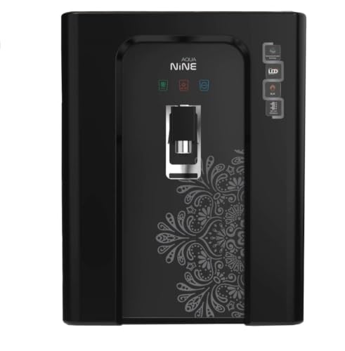 Image of AQUAFRESH NINE LED Display Model 12 L RO | UV | UF | TDS Water Purifier | Black | Multi-Stage Filtration | 10L Storage Capacity | Push-Fit Connectors | Mineraliser