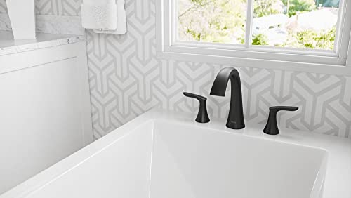 Pfister Weller Roman Bathtub Faucet (Valve Sold Separately), 2-Handle, 3-Hole, Matte Black Finish, Rt65Wrb #TOP6