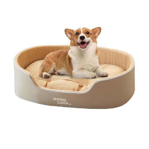 Lnhgh Katzenbett, Hundesofa- Bequemes und kreatives Hundesofa- Four Seasons waschbares Katzenkissen Bett für Haustiere warm abnehmbar für-7