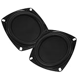 Toddmomy 2 pezzi Diaframma Vibrazione Woofer con Supporto in Plastica Ricambio Diaframma per Altoparlanti Bass Radiatore Passivo per Riparazione Altoparlante immagine